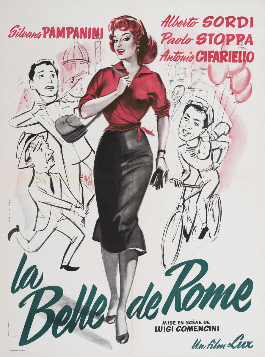 Lobby Card 2 for the film The Belle of Rome (1955)