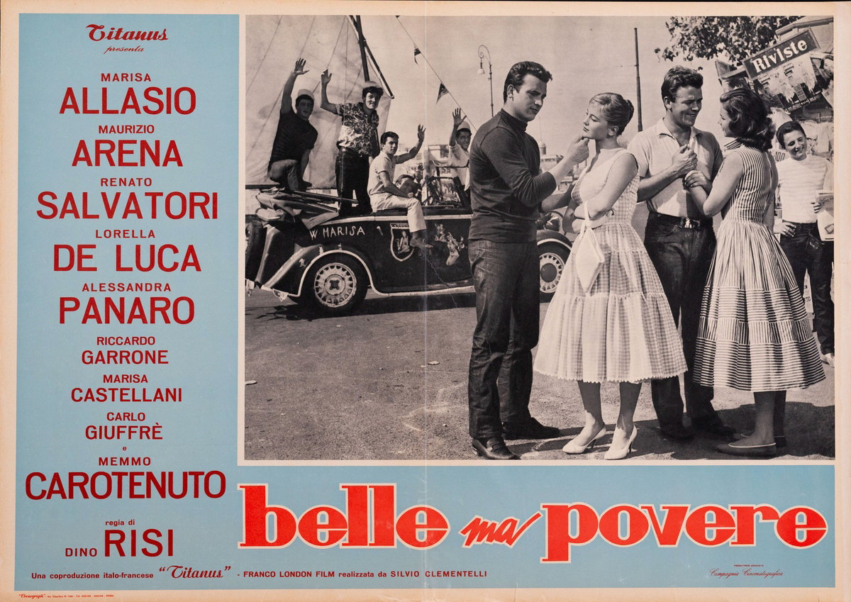 Fotobusta 2 per il film Belle ma povere (1957)