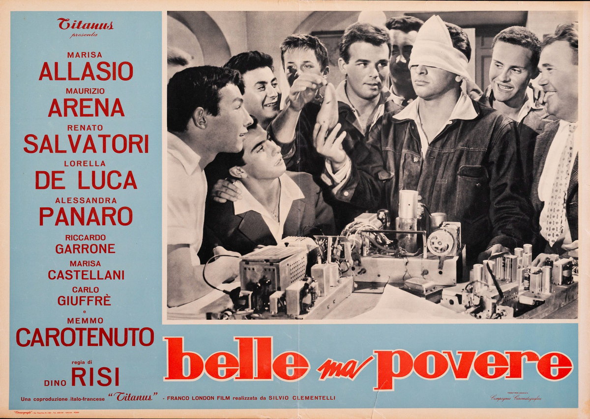 Fotobusta 3 per il film Belle ma povere (1957)