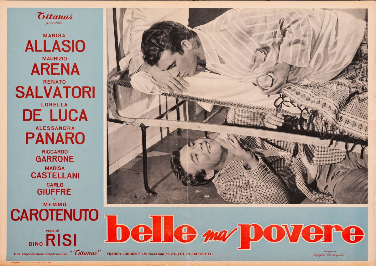 Fotobusta 4 per il film Belle ma povere (1957)