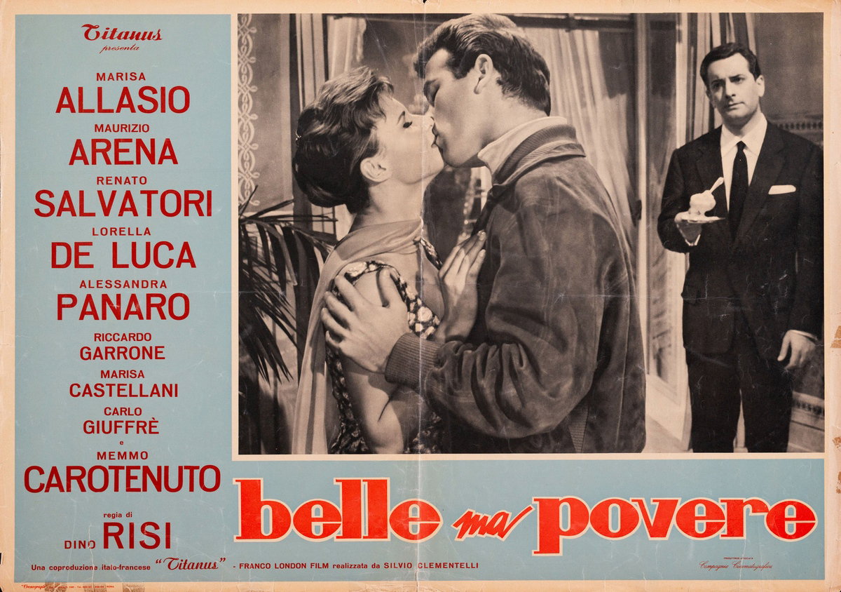 Fotobusta 5 per il film Belle ma povere (1957)