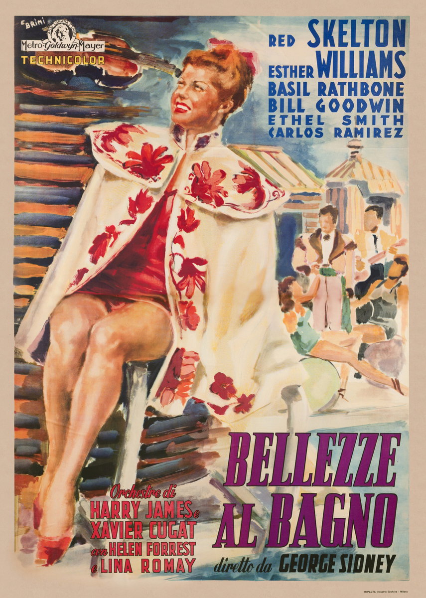 Bellezze al bagno - Manifesto 2