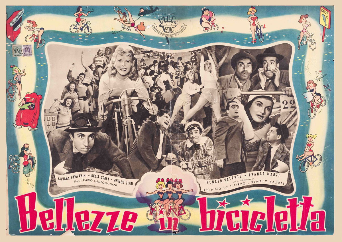 Bellezze in bicicletta - Fotobusta 1