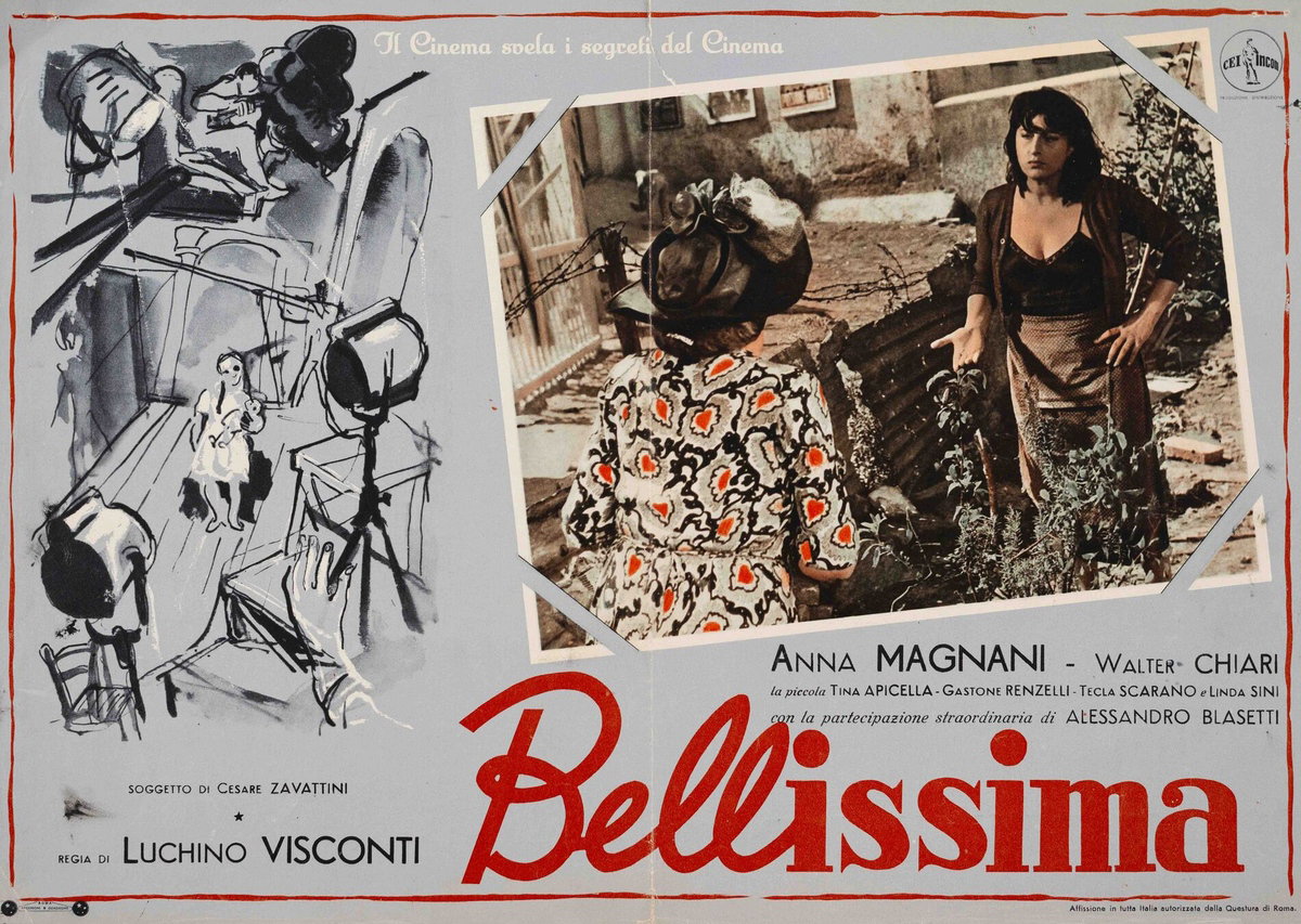 Fotobusta 3 per il film Bellissima (1951)