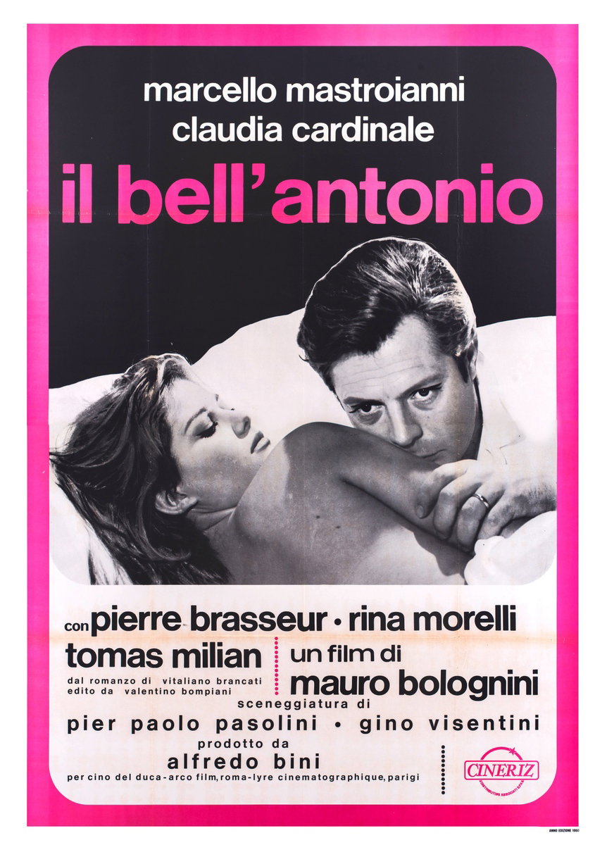 Manifesto 2 per il film Il bell'Antonio (1960)