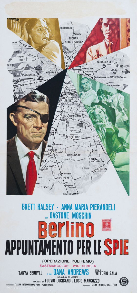 Spy in Your Eye - Lobby Card 1