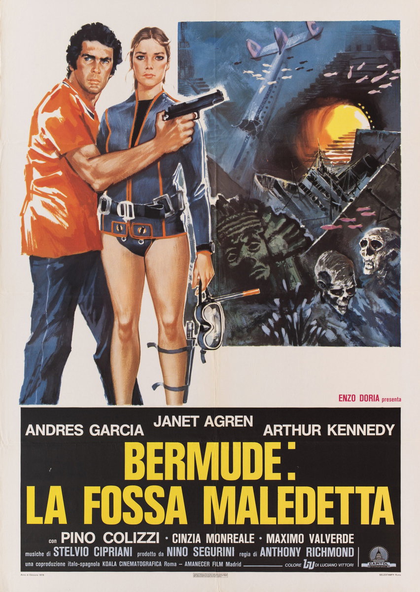 Poster 2 for the film Cave of the Sharks (1978)