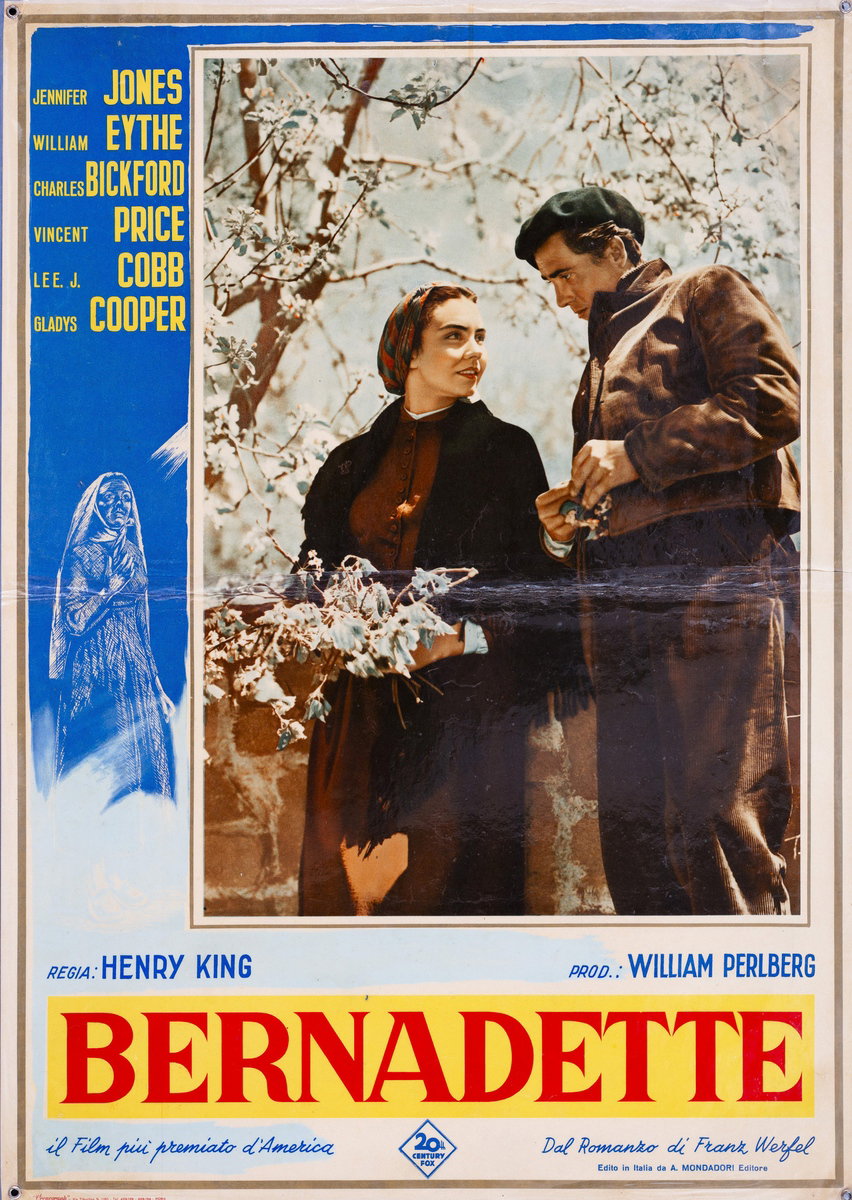 Fotobusta 2 per il film Bernadette (1943)
