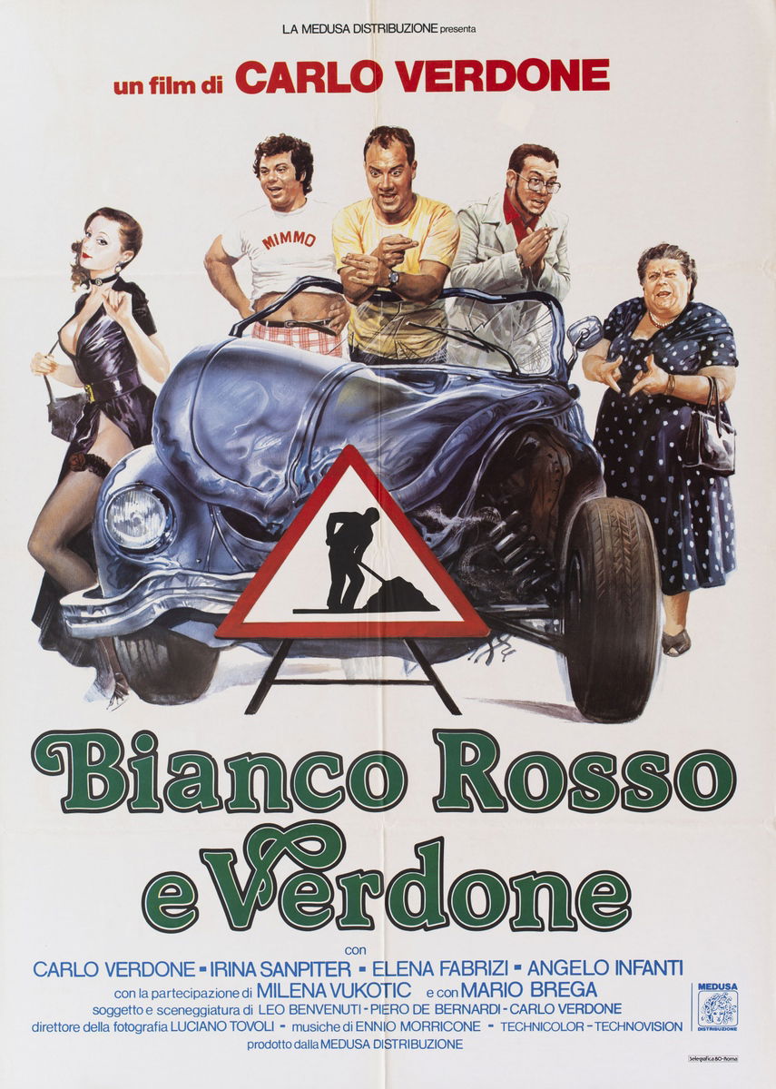 Bianco, rosso e Verdone - Poster 1