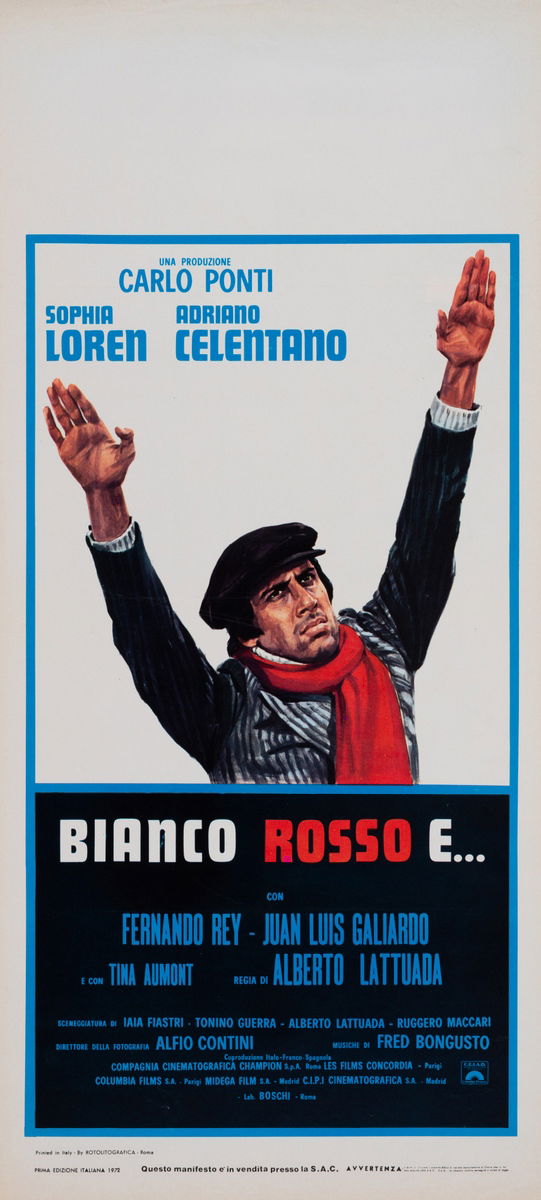 Bianco, rosso e... - Locandina 1