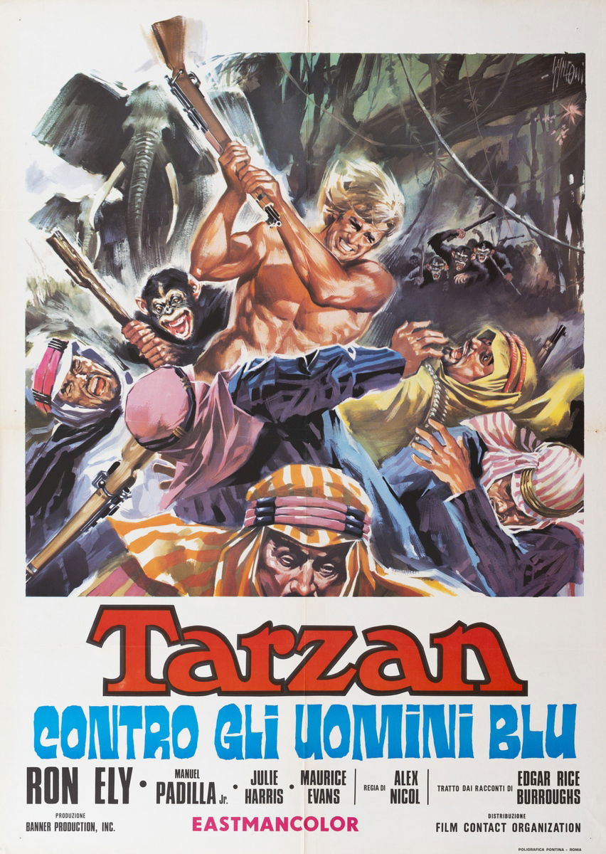 Tarzan and the Four O'Clock Army - Poster 1