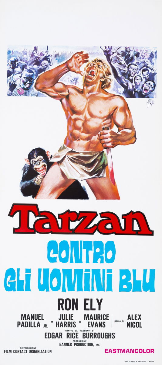 Tarzan and the Four O'Clock Army - Lobby Card 1