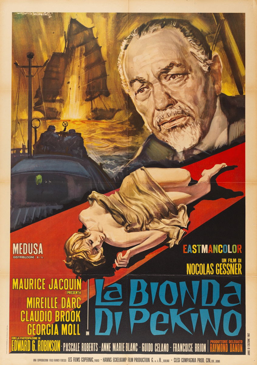 The Blonde from Peking - Poster 1