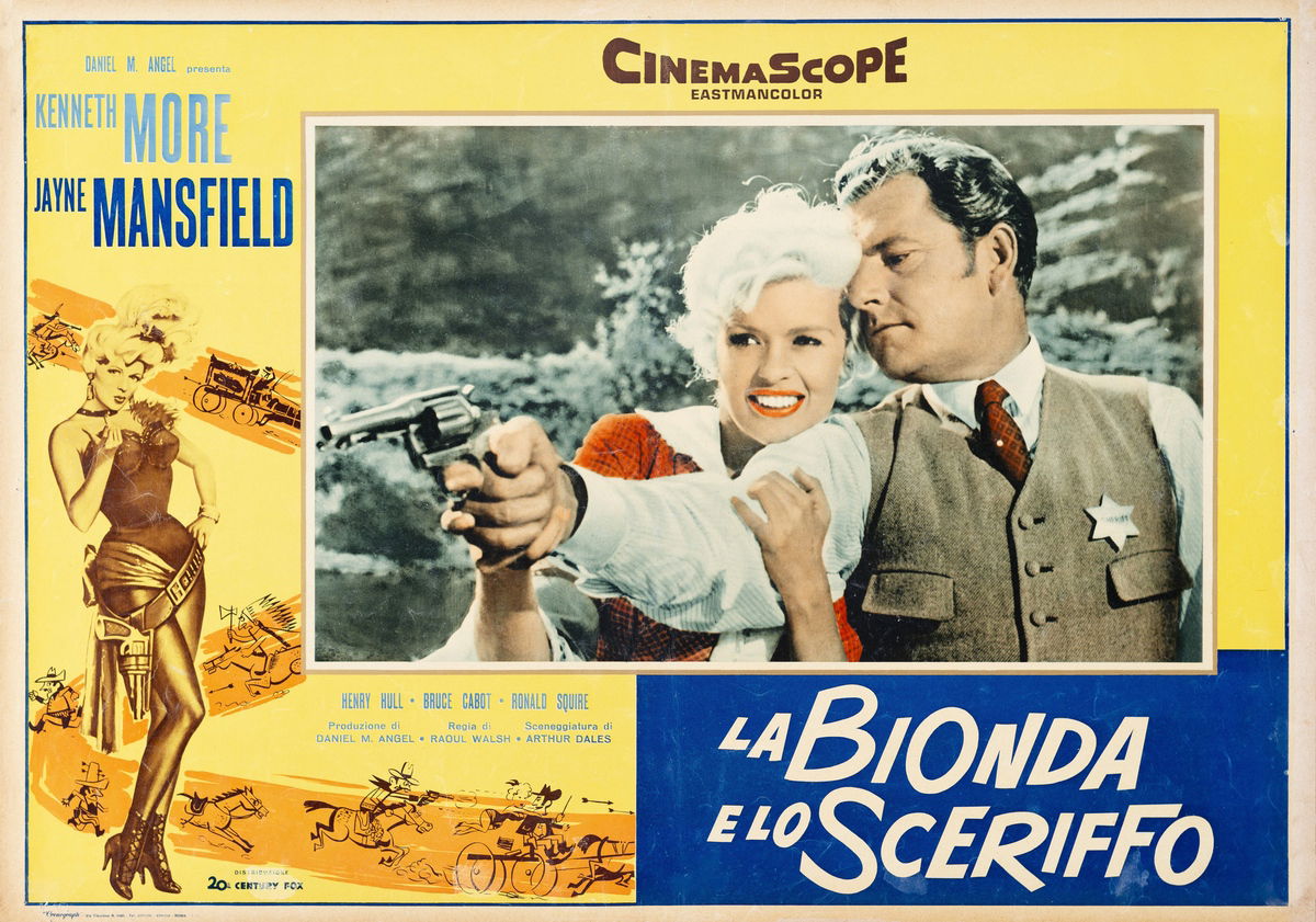 La bionda e lo sceriffo - Fotobusta 1