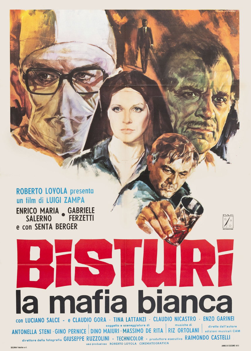Bisturi - La mafia bianca - Manifesto 2