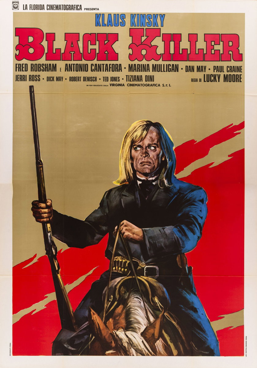 Manifesto 2 per il film Black Killer (1971)
