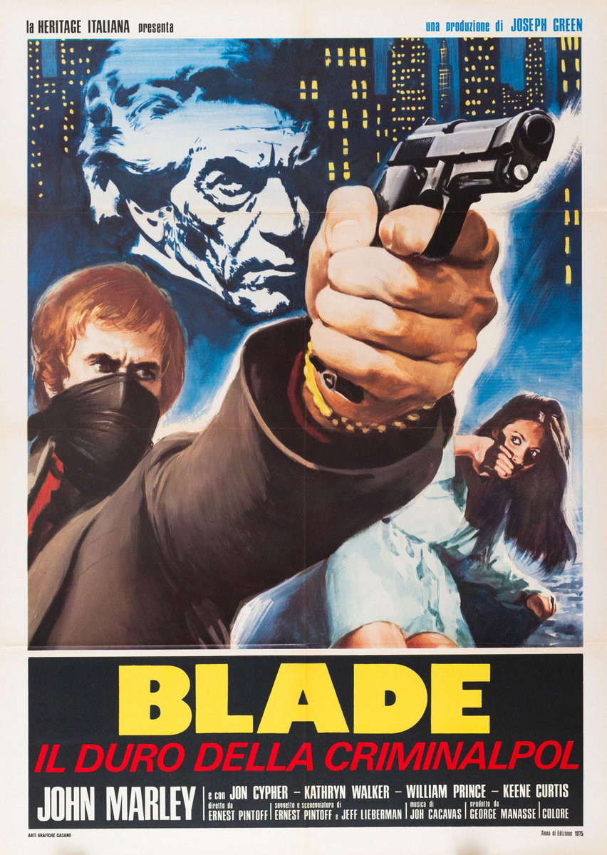Manifesto 2 per il film Blade, il duro della Criminalpol (1973)