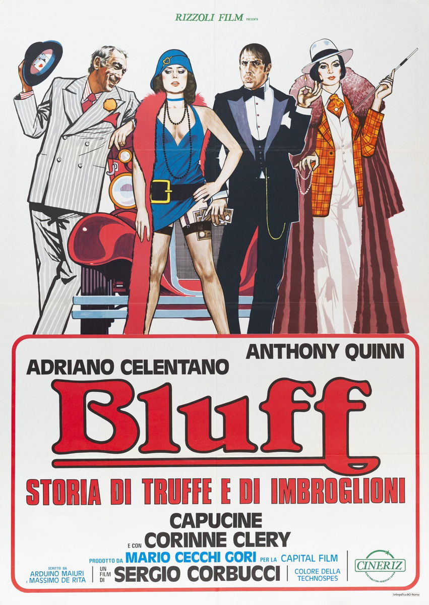 Bluff - Storia di truffe e di imbroglioni - Manifesto 1