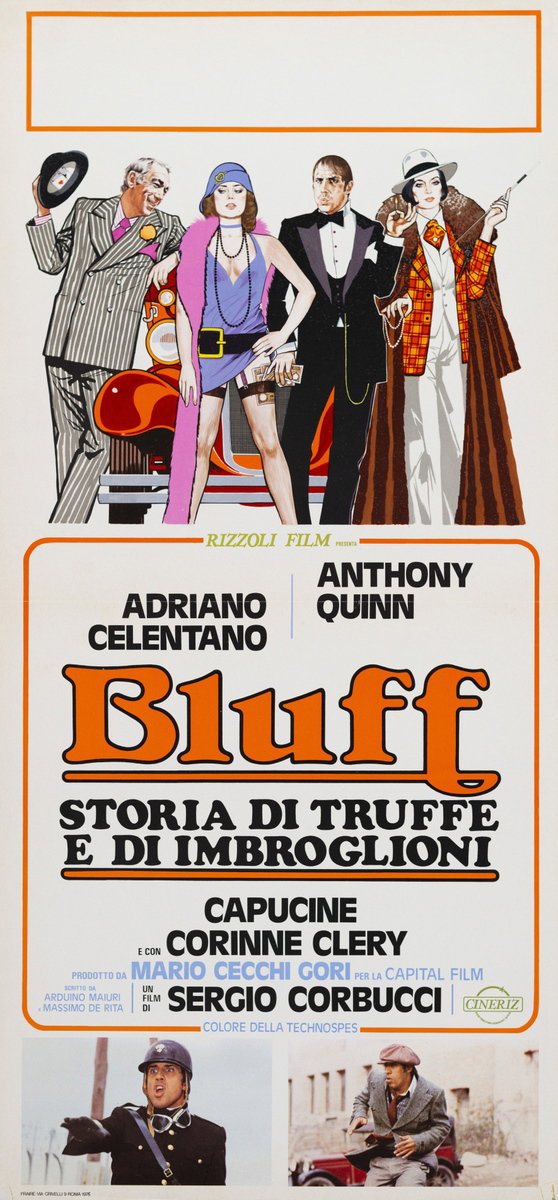 Locandina 2 per il film Bluff - Storia di truffe e di imbroglioni (1976)