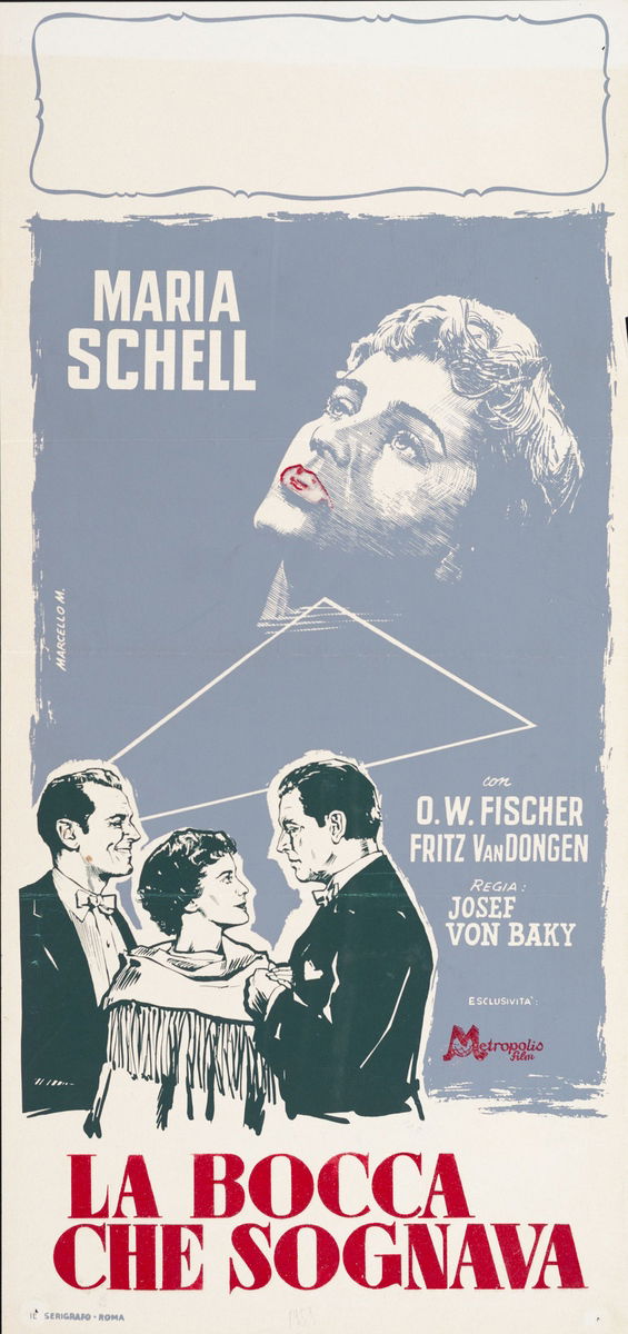 La bocca che sognava - Locandina 1