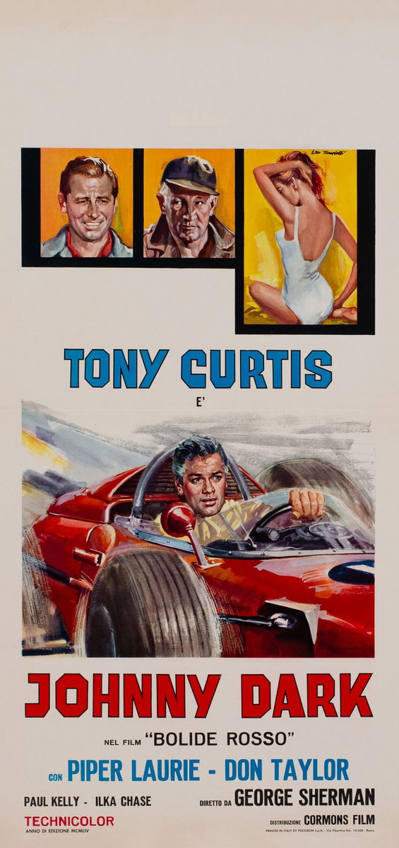 Johnny Dark - Lobby Card 1