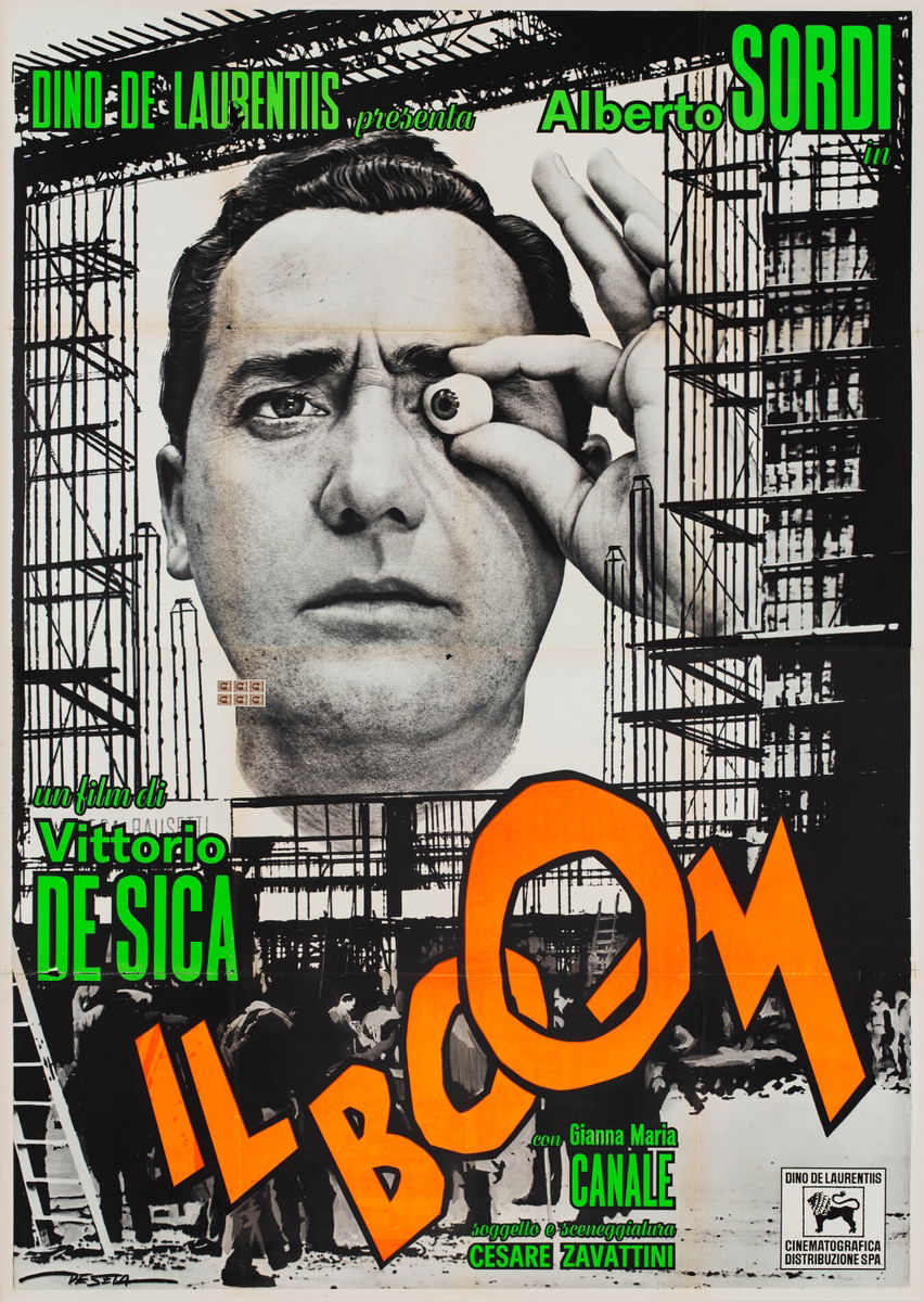 Il boom - Manifesto 1