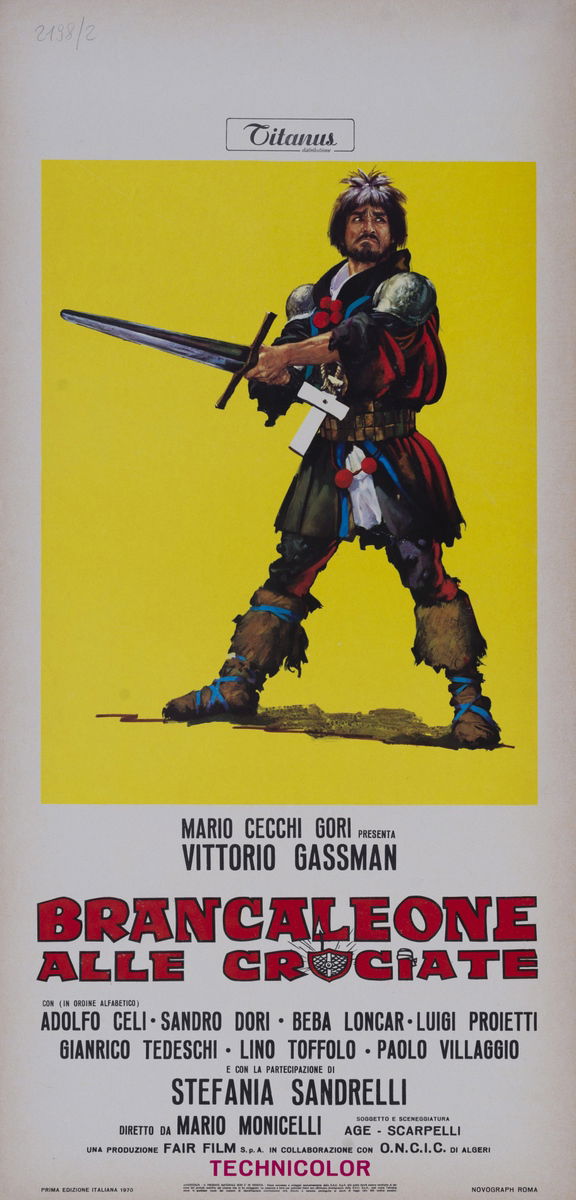 Brancaleone alle crociate - Locandina 1