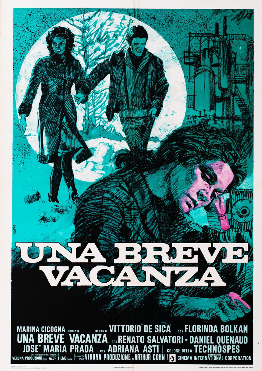 Una breve vacanza - Manifesto 1