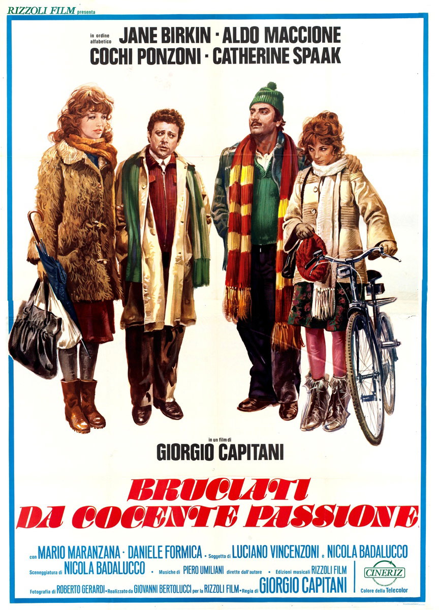 Manifesto 2 per il film Bruciati da cocente passione (1976)