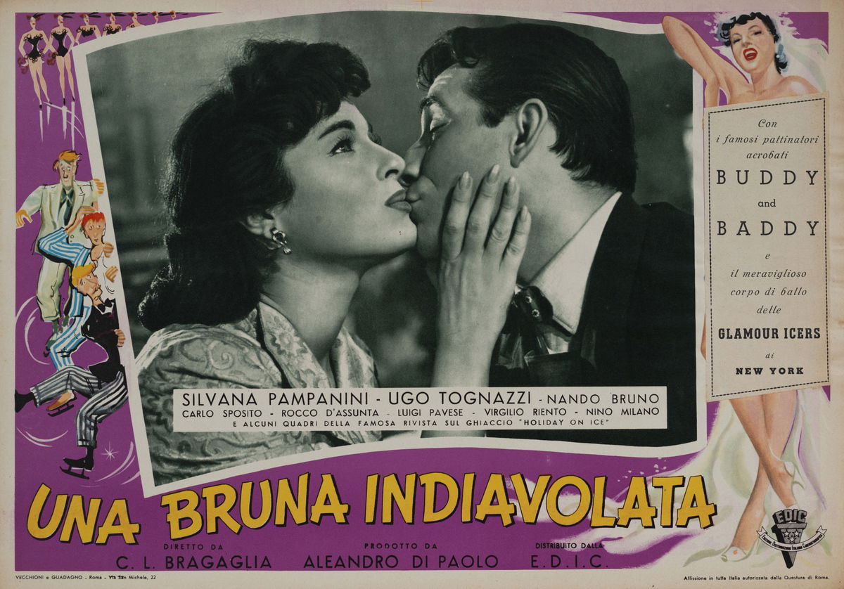 Una bruna indiavolata! - Fotobusta 1