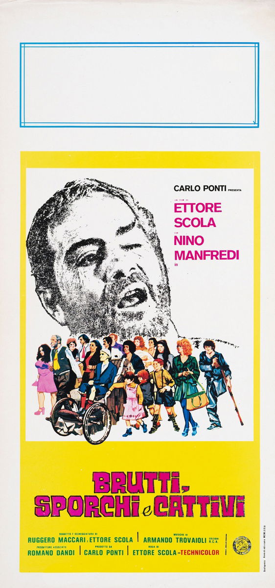 Ugly, Dirty and Bad - Lobby Card 1