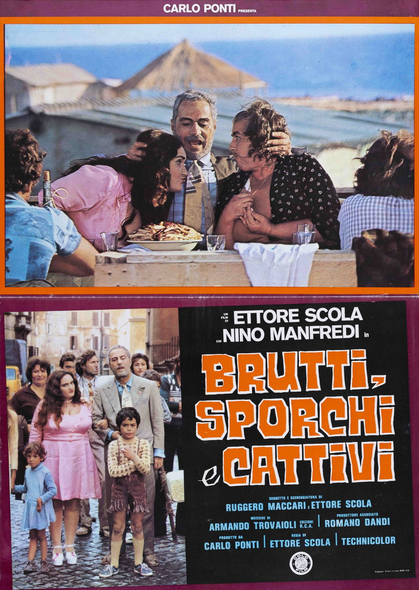 Poster 2 for the film Ugly, Dirty and Bad (1976)