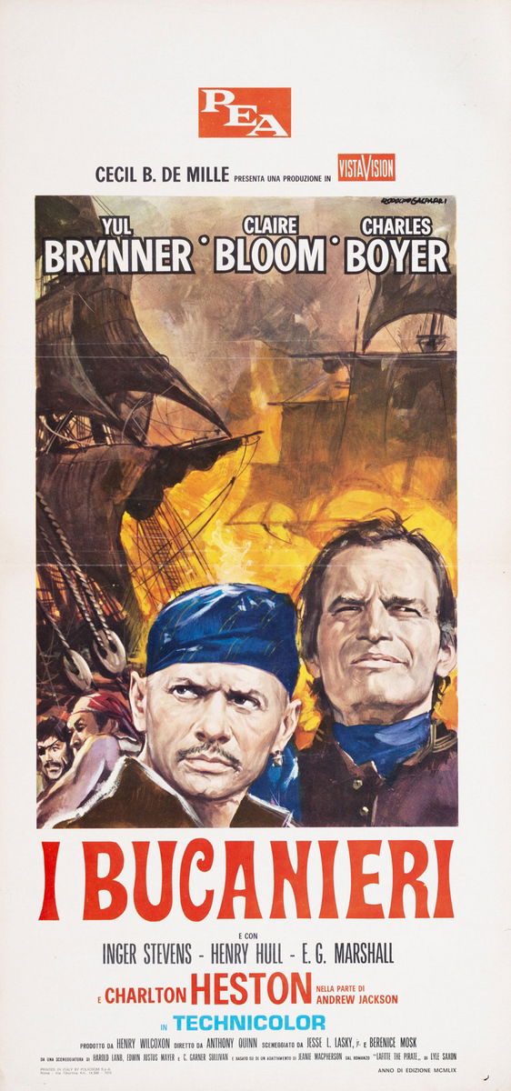 I bucanieri - Locandina 1