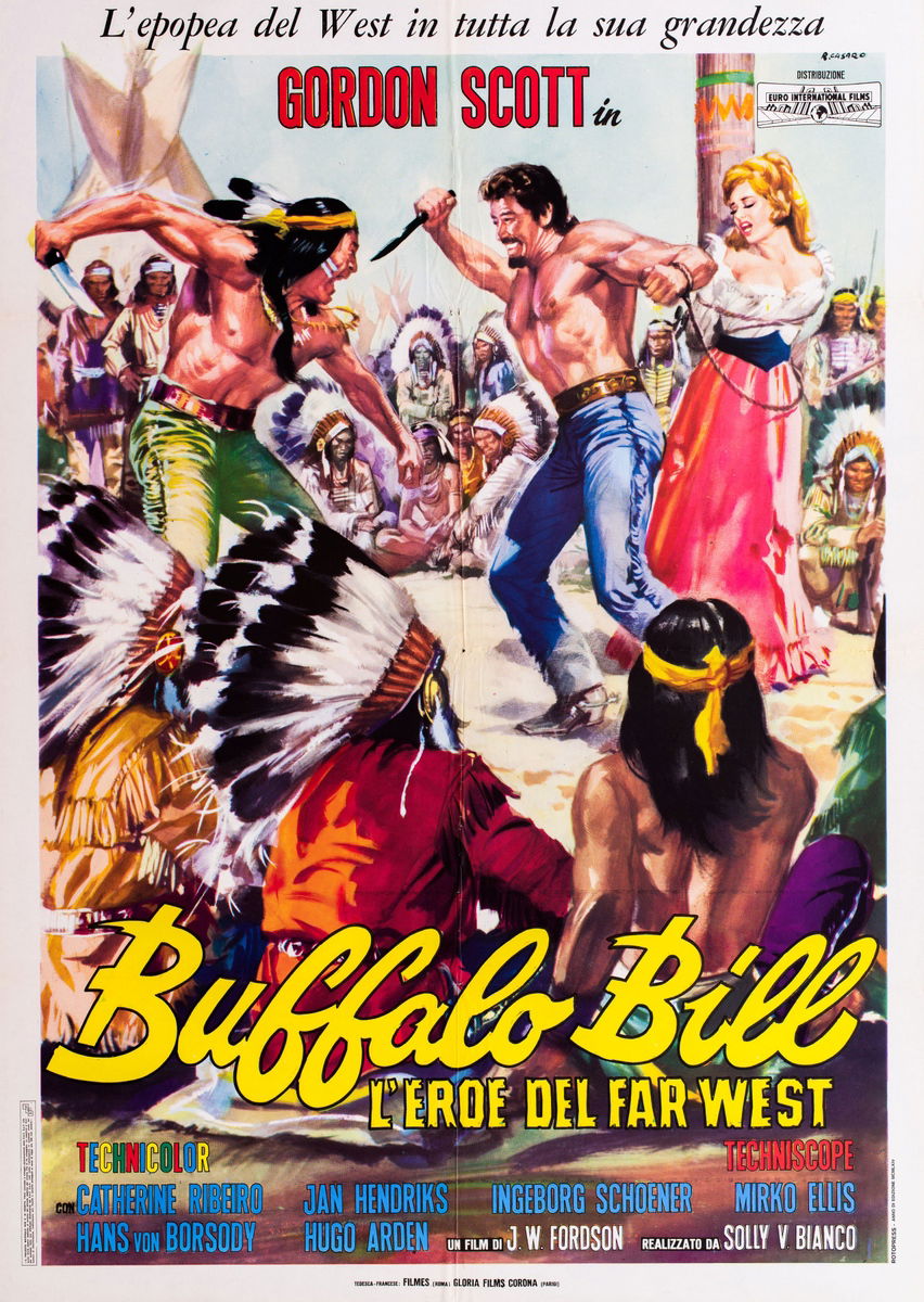 Buffalo Bill, l'eroe del far west - Manifesto 1