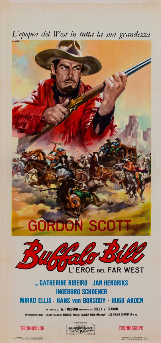 Buffalo Bill, Hero of the Far West - Lobby Card 1