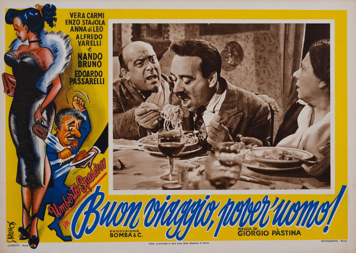 Buon viaggio, pover'uomo! - Fotobusta 1