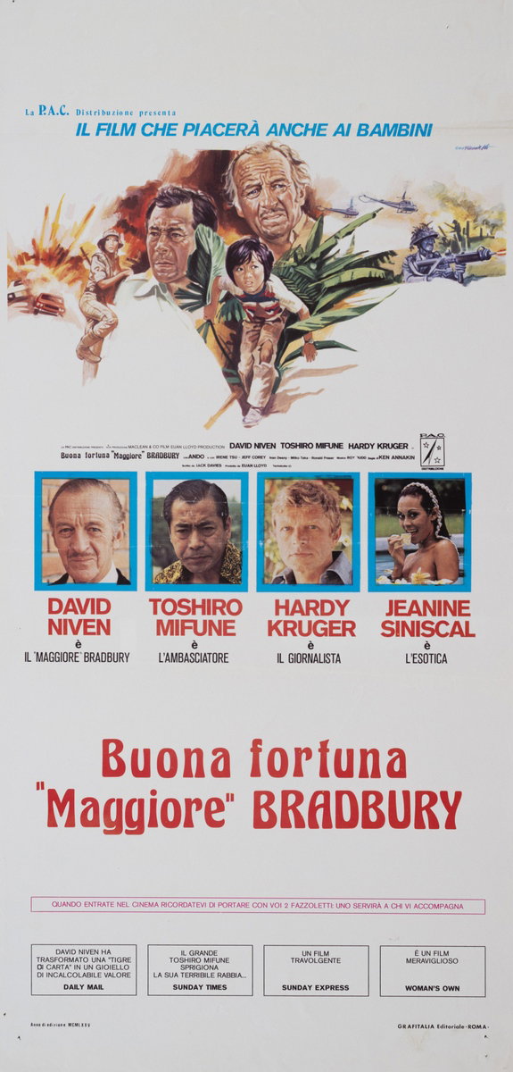 Locandina 2 for the film Paper Tiger (1975)