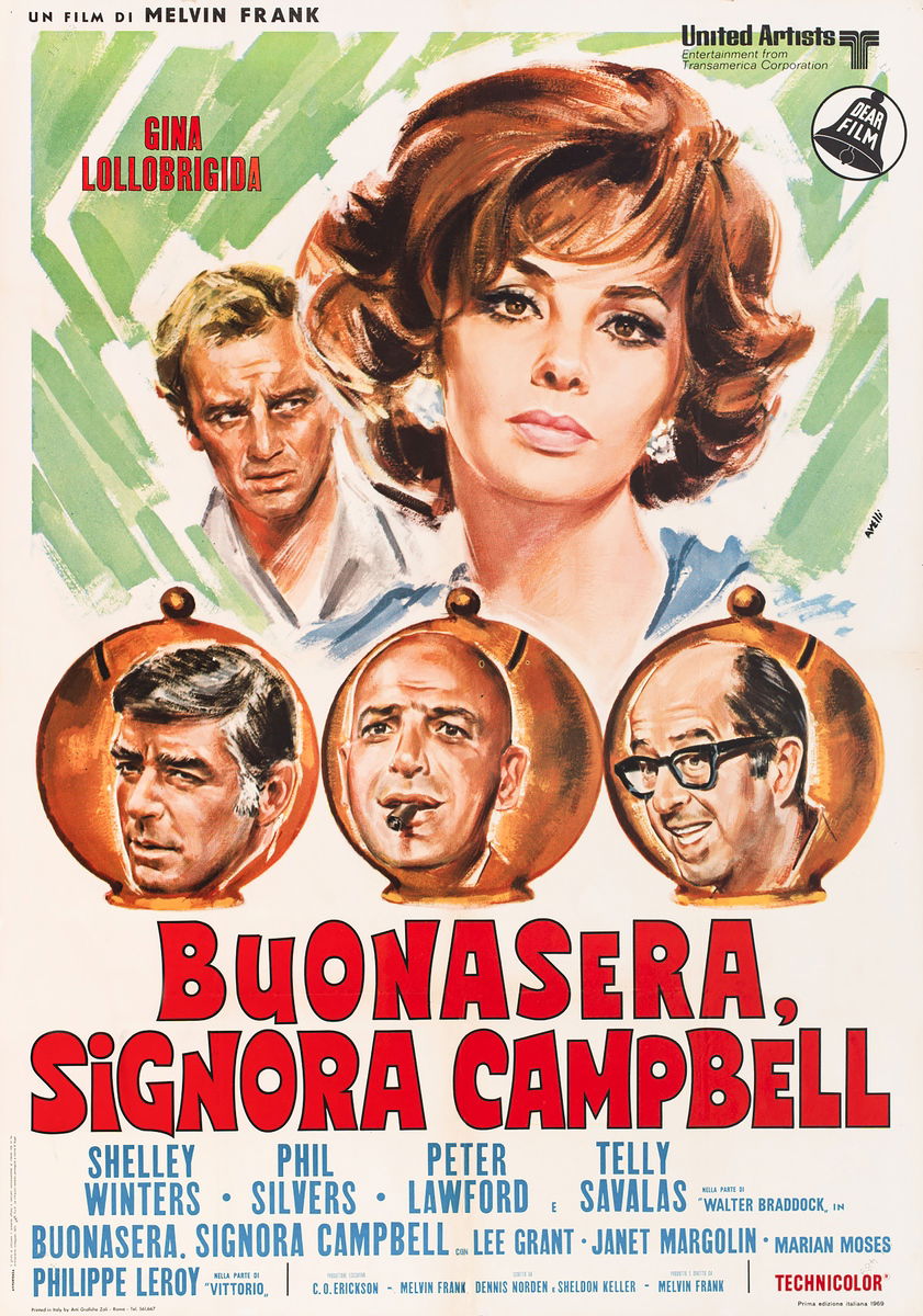Buonasera, signora Campbell - Manifesto 1