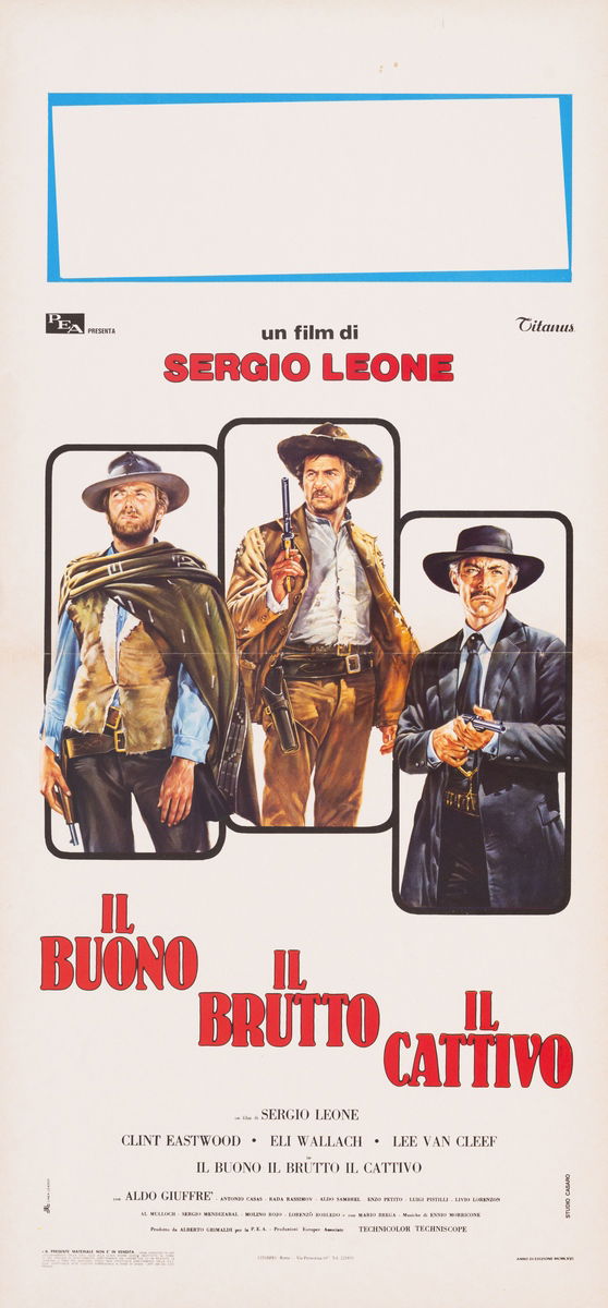 The Good, the Bad and the Ugly - Lobby Card 1