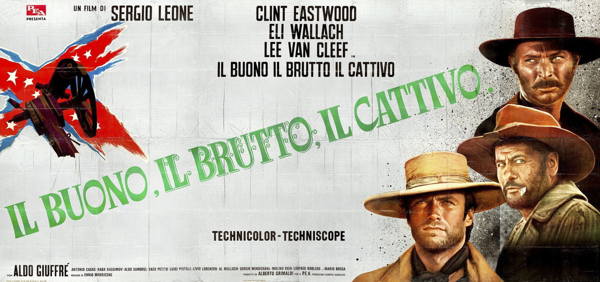 Manifesto 9 per il film Il buono, il brutto, il cattivo (1966)