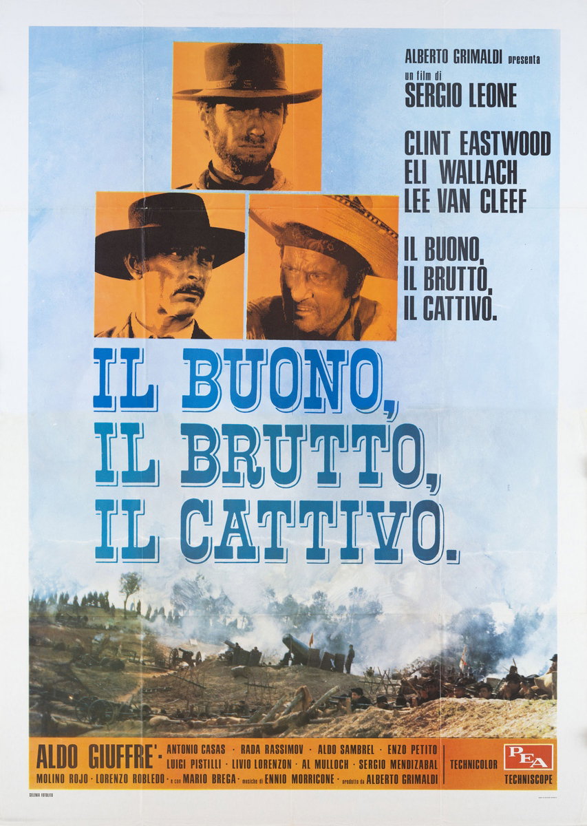 Poster 14 for the film The Good, the Bad and the Ugly (1966)