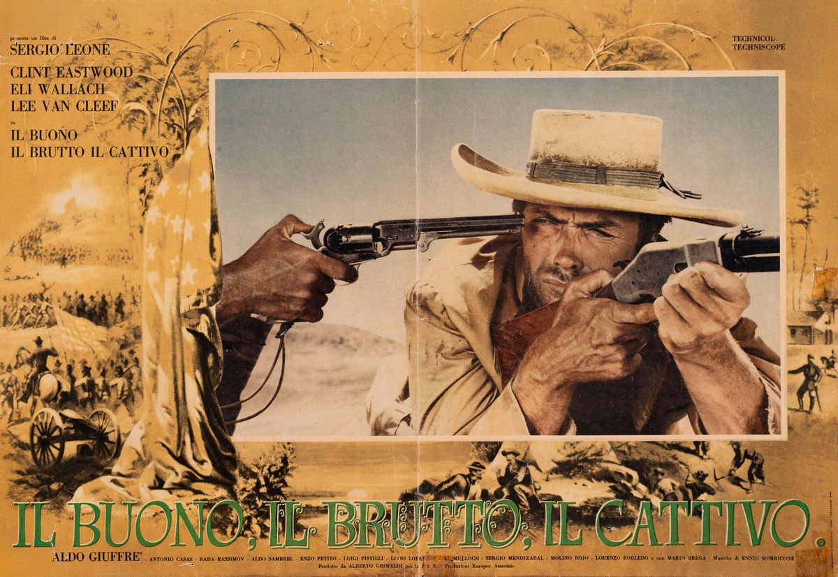 The Good, the Bad and the Ugly - Fotobusta 1