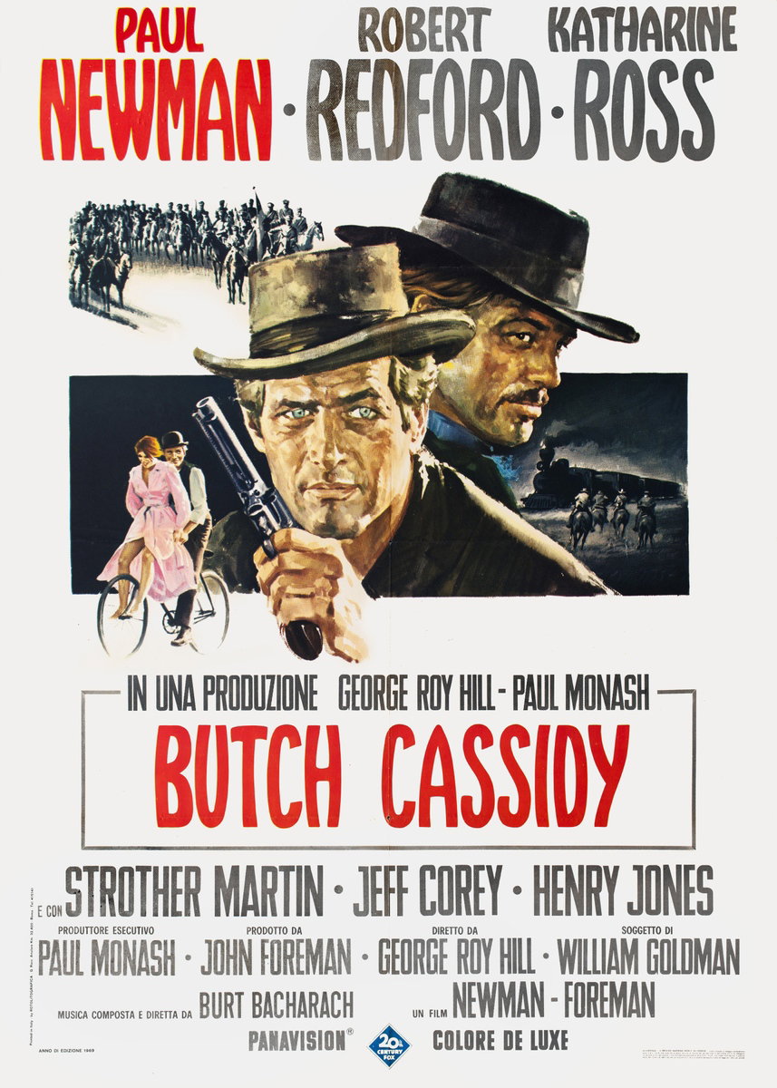 Poster 1 for the film Butch Cassidy and the Sundance Kid (1969)