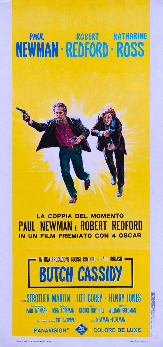 Locandina 2 per il film Butch Cassidy (1969)
