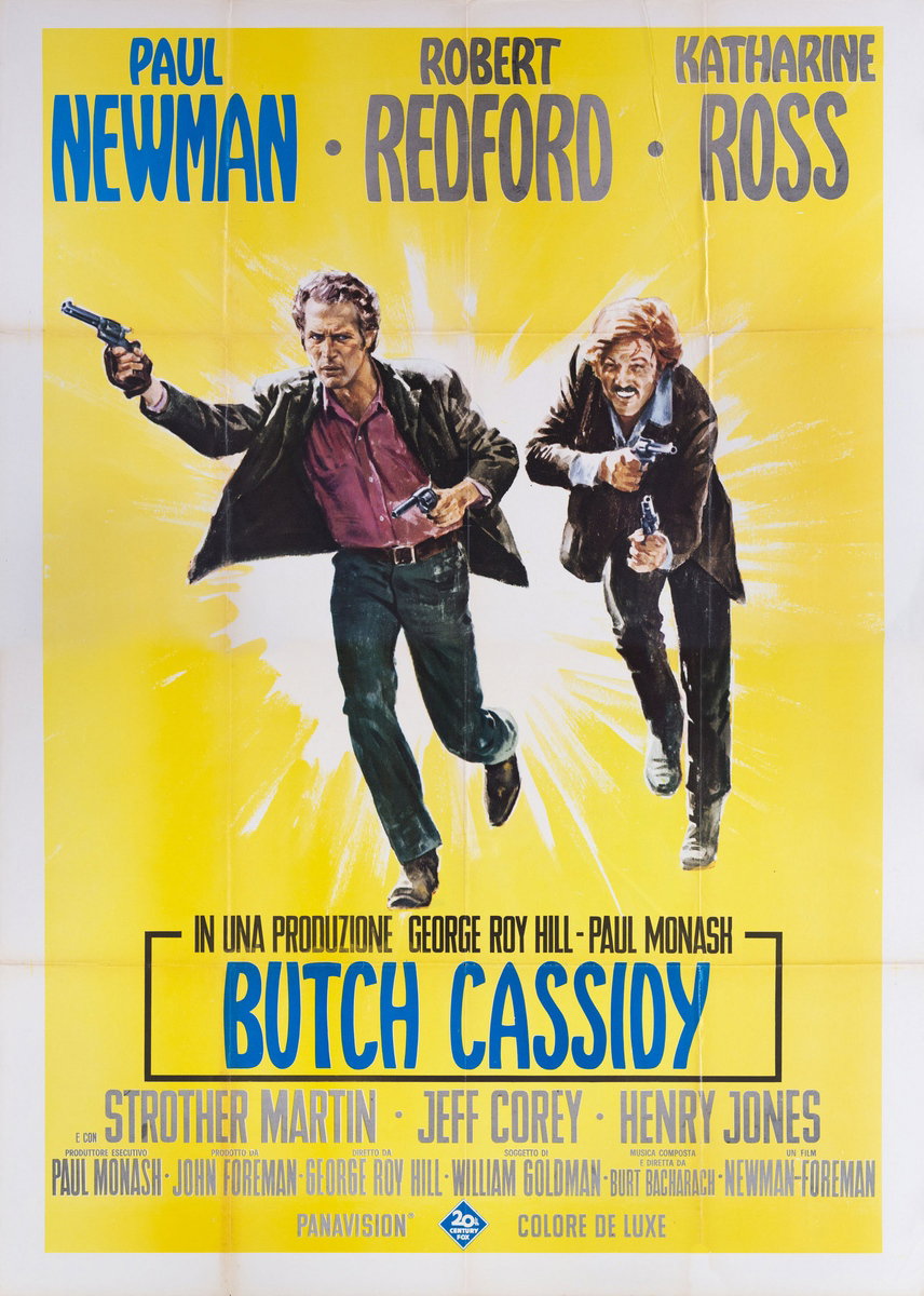 Manifesto 5 per il film Butch Cassidy (1969)