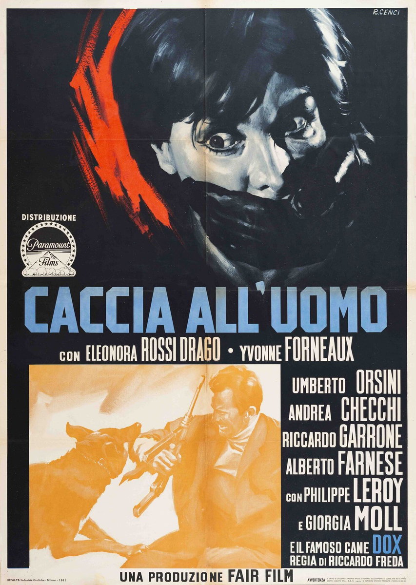 Caccia all'uomo - Manifesto 2