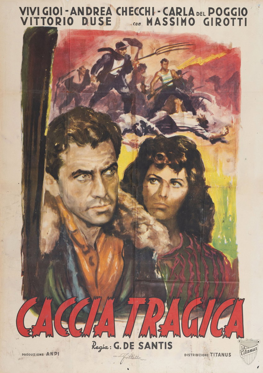 Poster 2 for the film Caccia tragica (1947)