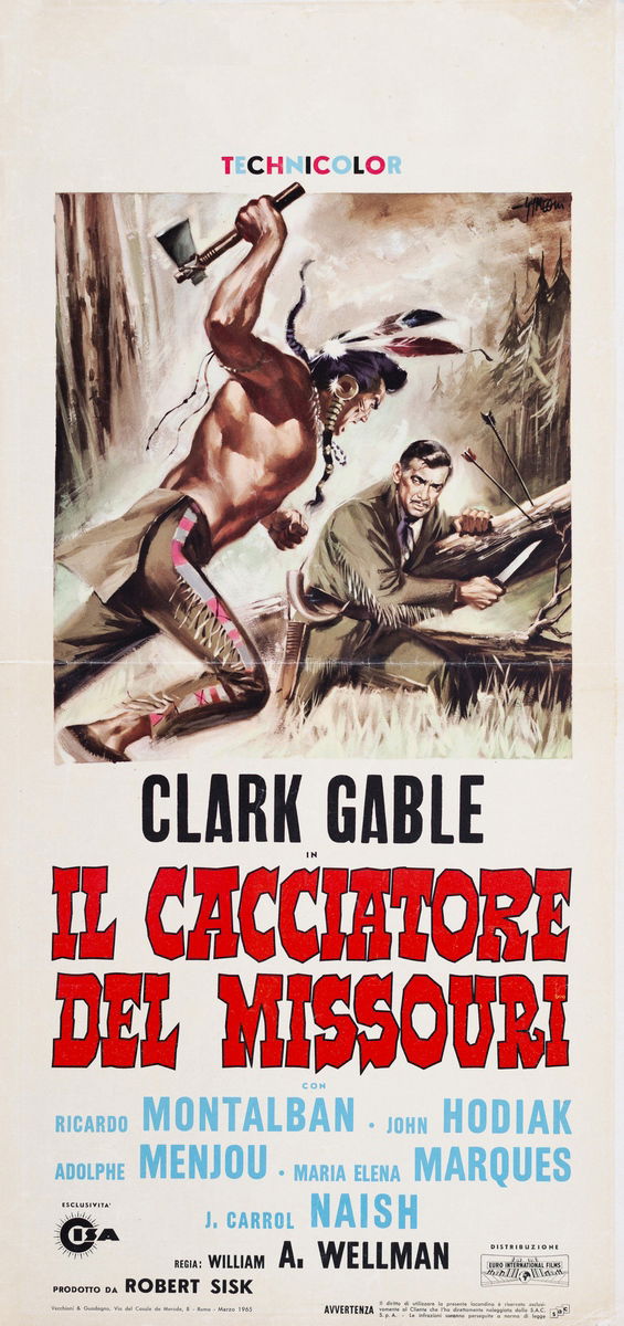 Across the Wide Missouri - Lobby Card 1