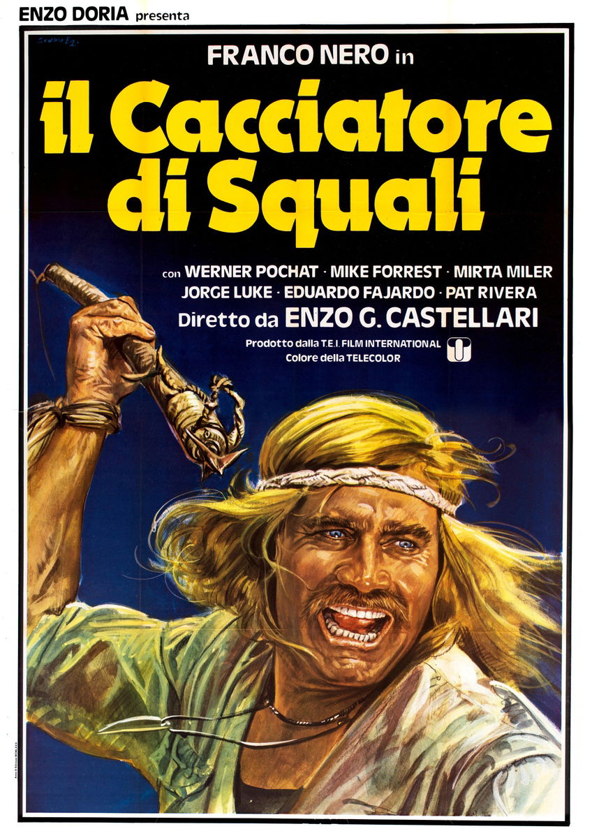 Il cacciatore di squali - Manifesto 1