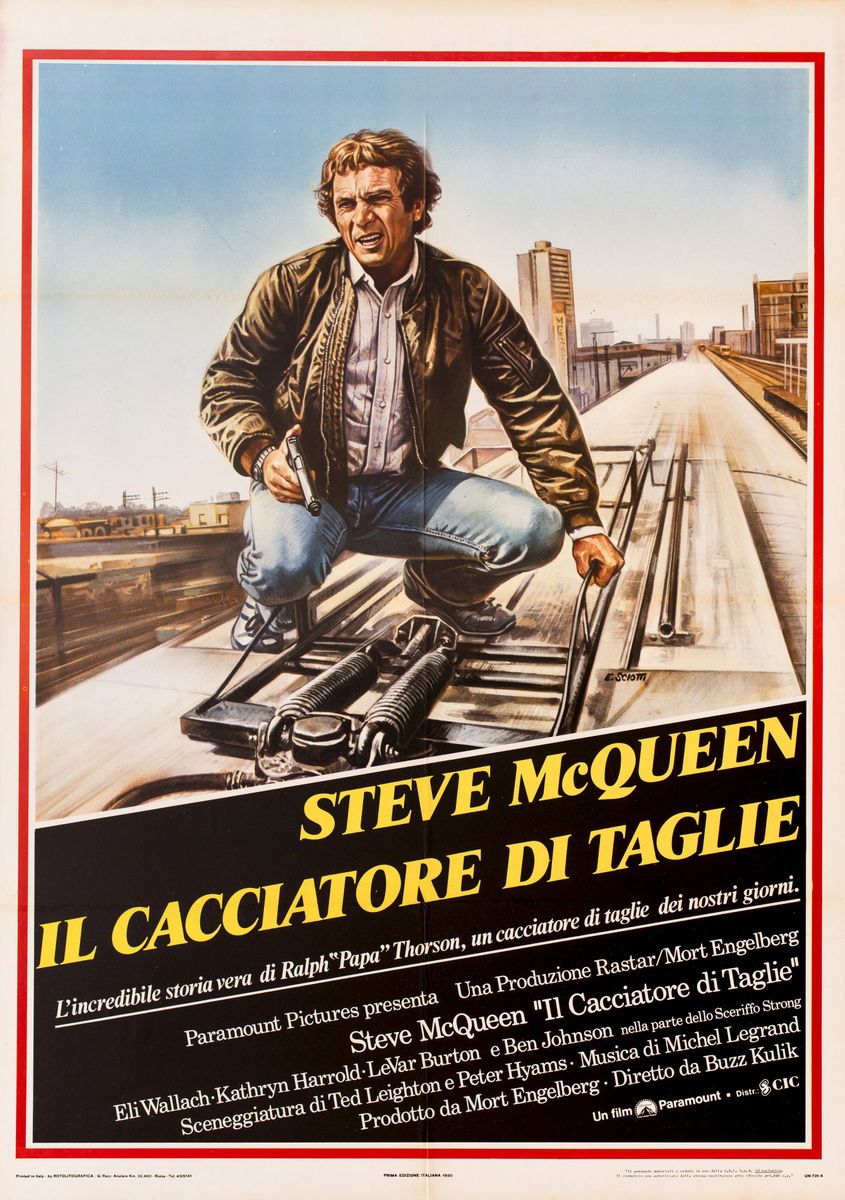 Il cacciatore di taglie - Manifesto 1